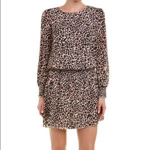 Parker ~ Smocked Drop-Waist Animal Print Dress